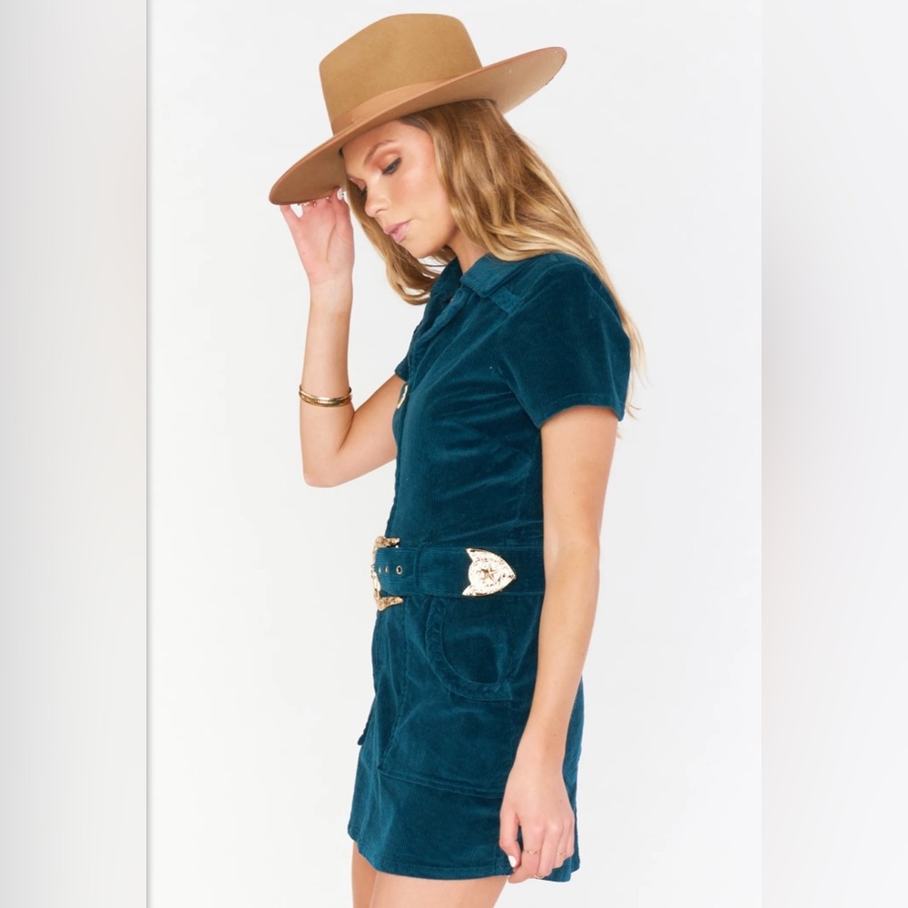 Show Me Your Mumu Outlaw Mini Dress in Corduroy